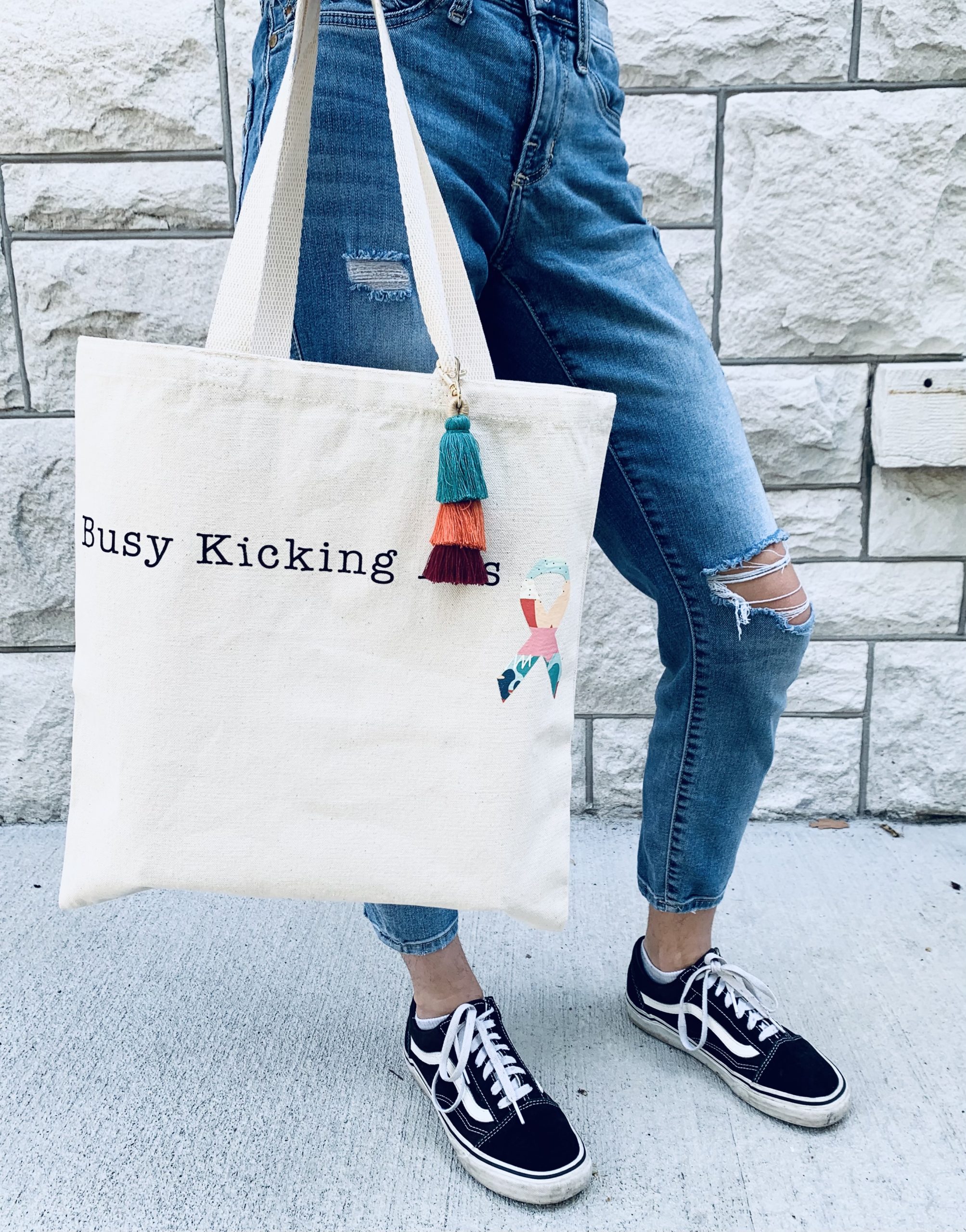 ChristyNg.com - Only while stocks last, get the Kick Ass and Slay for only  RM15.00 This versatile canvas tote makes the perfect eco friendly grocery  bag to take you through your grocery